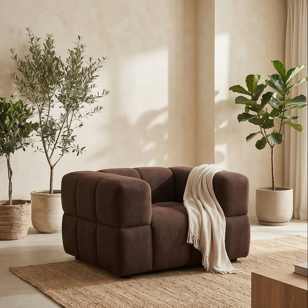 Bradshaw Armc Chair In Chocolate