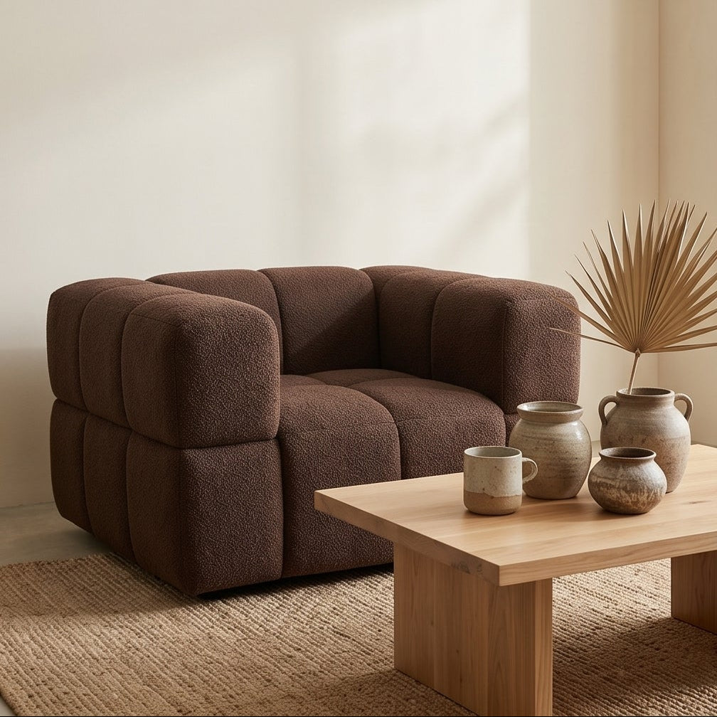 Bradshaw Armc Chair In Chocolate