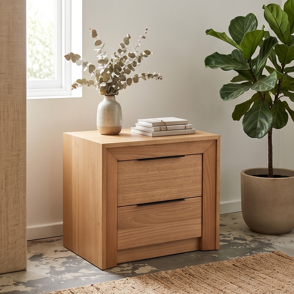 Ottaway Tasmanian Oak Bedside Chest