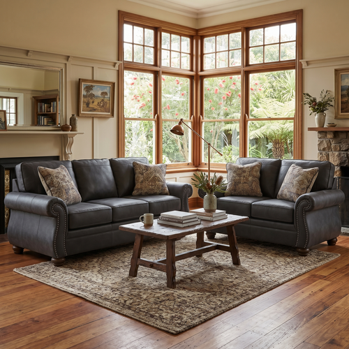 Sonoma 3+2 Sofa Package in Granite