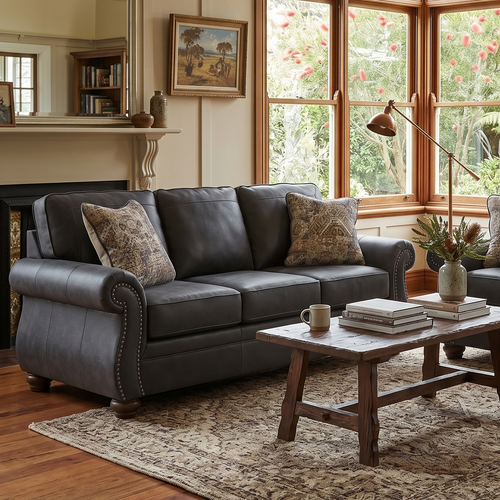 Sonoma 3 Seater Sofa In Granite