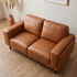 Daintree 2 seater sofa in tan leather
