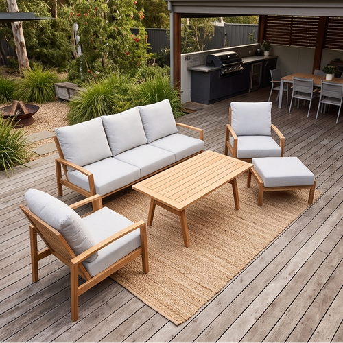 Sawyer 5 Piece Outdoor Lounge Package