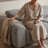 Calabria 2 Seater Dual Electric Recliners In Mid Grey