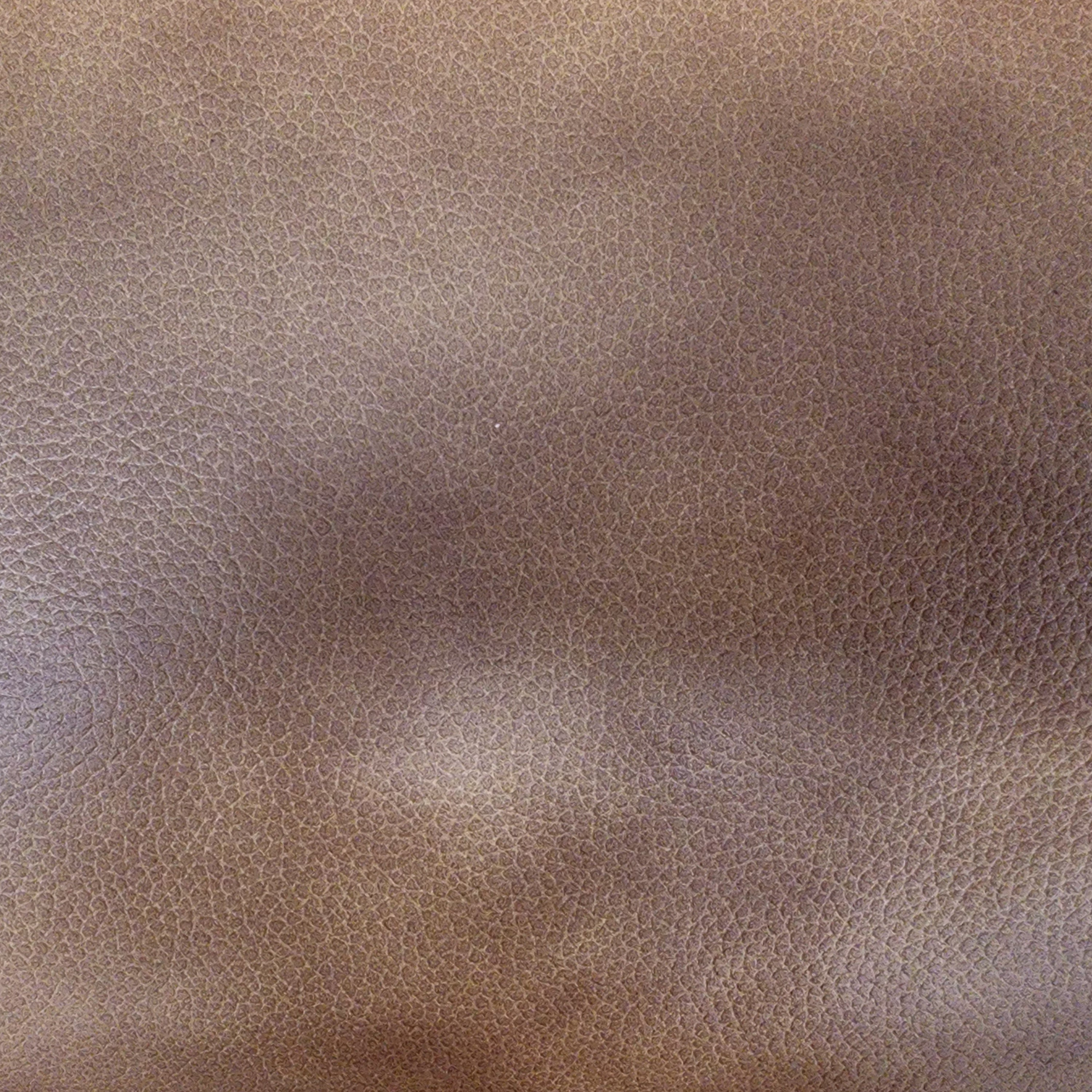 Bliss Ottoman In Tan Leather