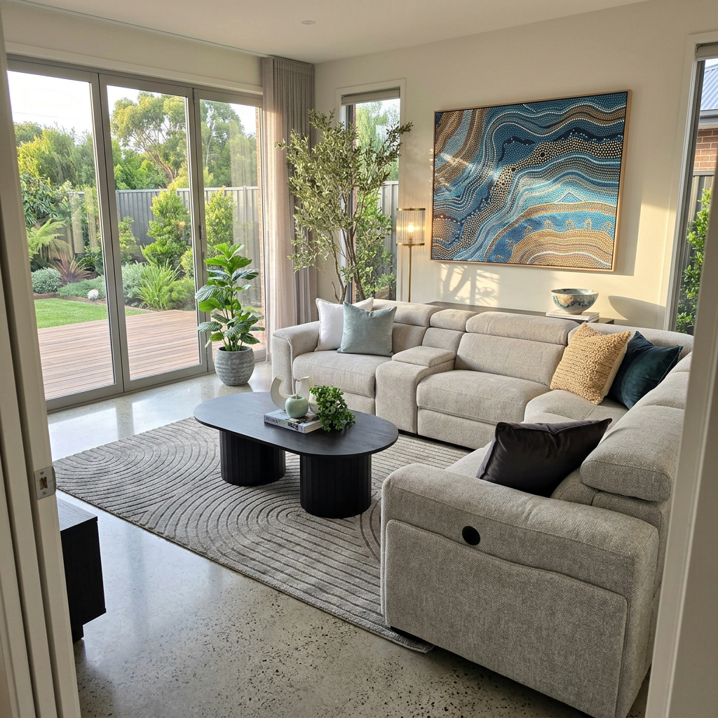 Bentley Triple Electric Corner Lounge In Light Grey