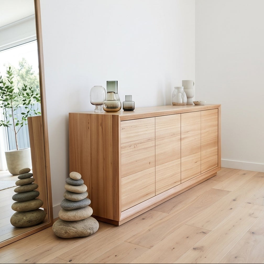 Sussex 220cm Buffett In Australian Blackbutt Timber