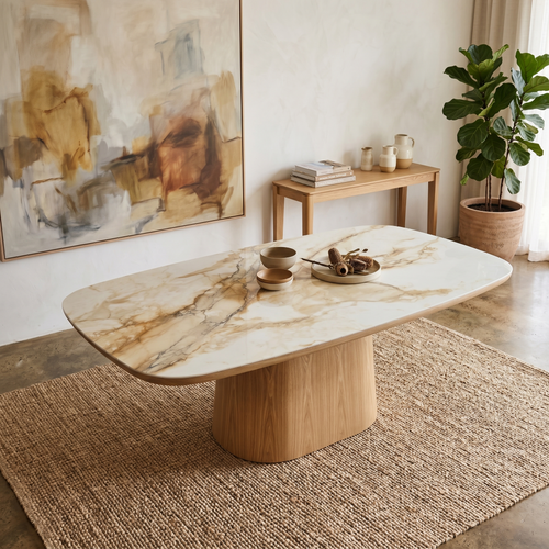 Olympus 240cm Dining Table With Ceramic Top