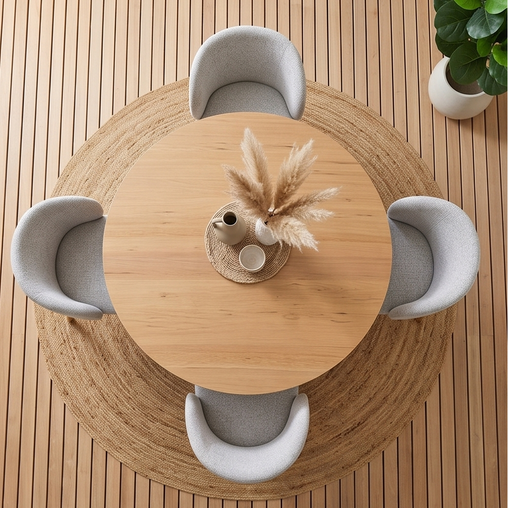 Morocco 5 Piece Round Dining