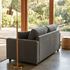 Davey Compact Sofa Bed In Coal