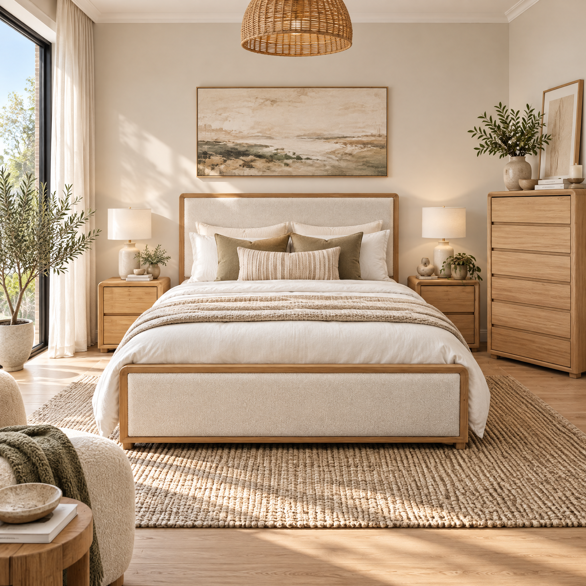 Cassandra 4 Piece King Tallboy Package
