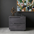 Vienna bed side chest in grey