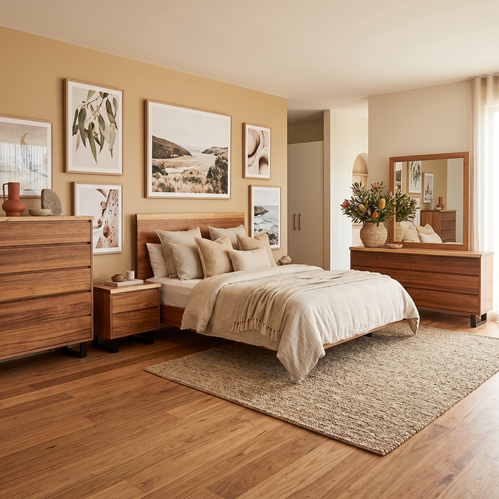 Highland 5 Piece Bedroom In Tasmanian Blackwood