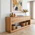 Sussex 200cm Hall Table In Australian Blackbutt Timber