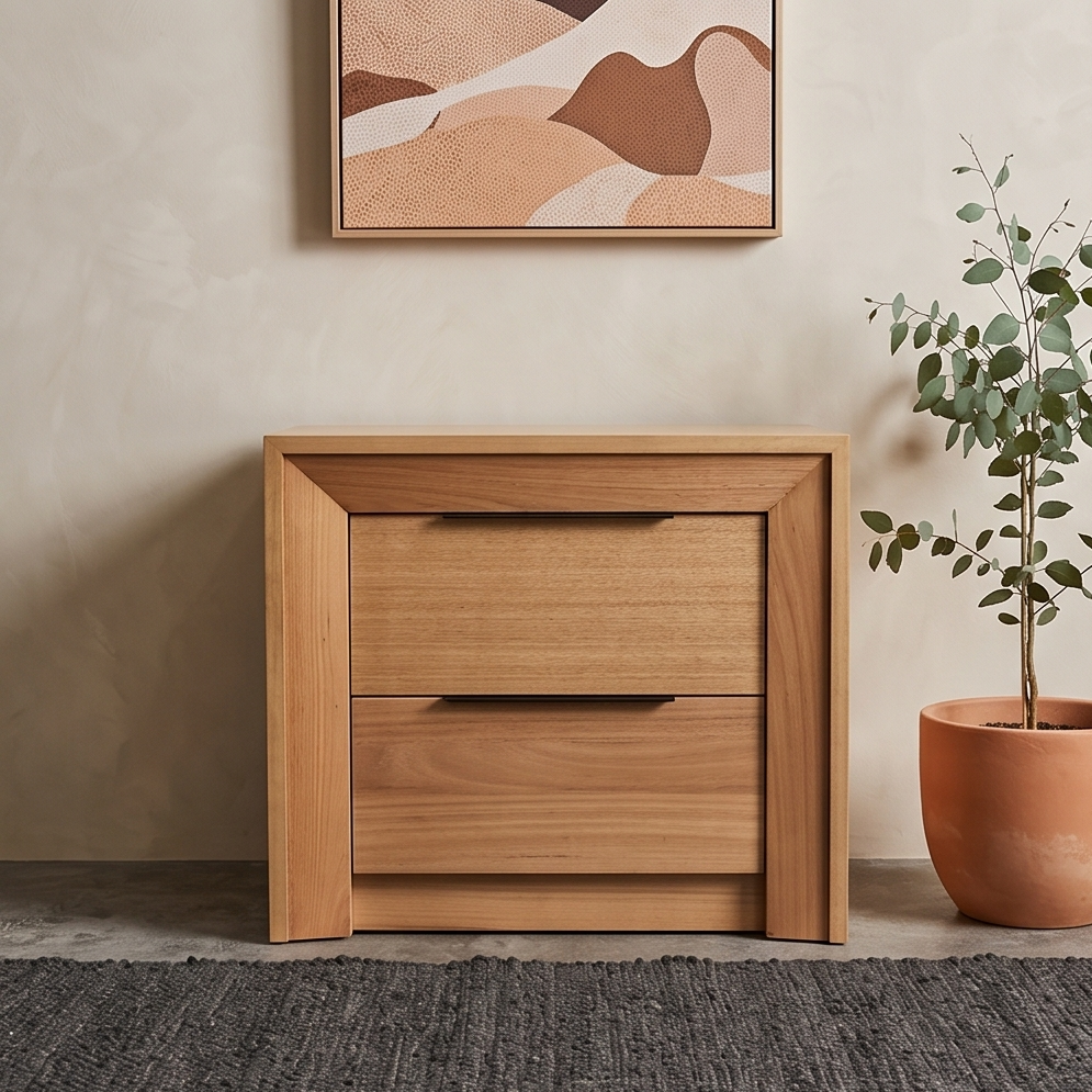 Ottaway Tasmanian Oak Bedside Chest