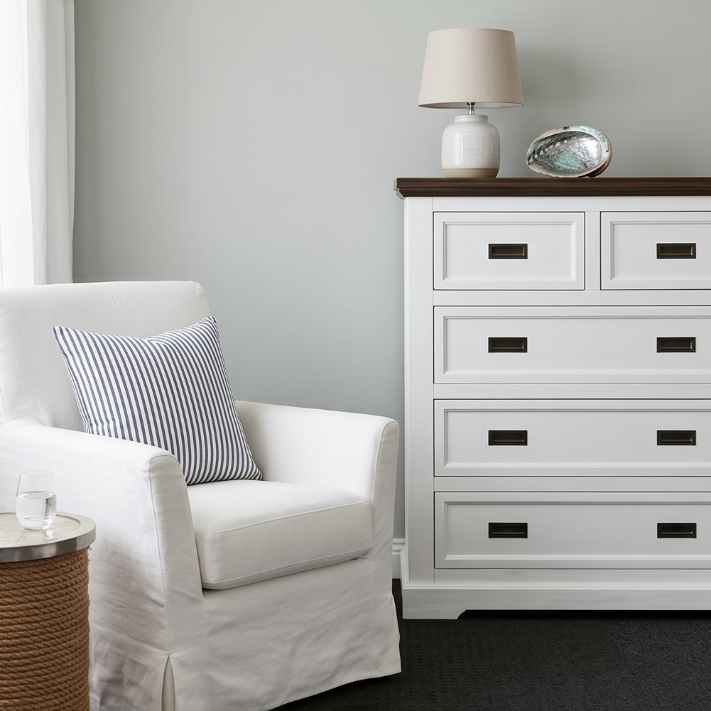 Hamptons Tallboy Chest