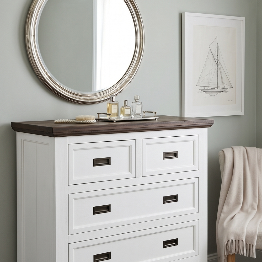 Hamptons Tallboy Chest