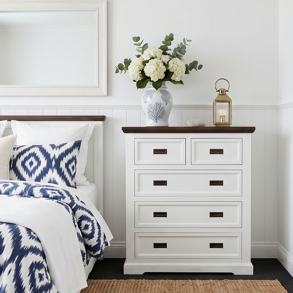 Hamptons Tallboy Chest