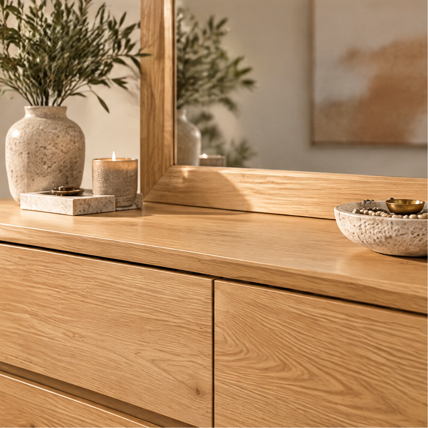 Cassandra Dressing Table In Tasmanian Oak