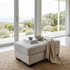 Remmy Ottoman In Natural Grey