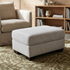 Remmy Ottoman In Natural Grey