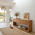 Sussex 200cm Hall Table In Australian Blackbutt Timber
