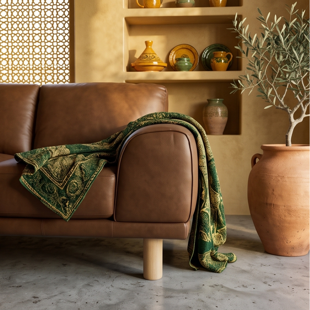 Dutton 3 Seater In Chocolate Leather