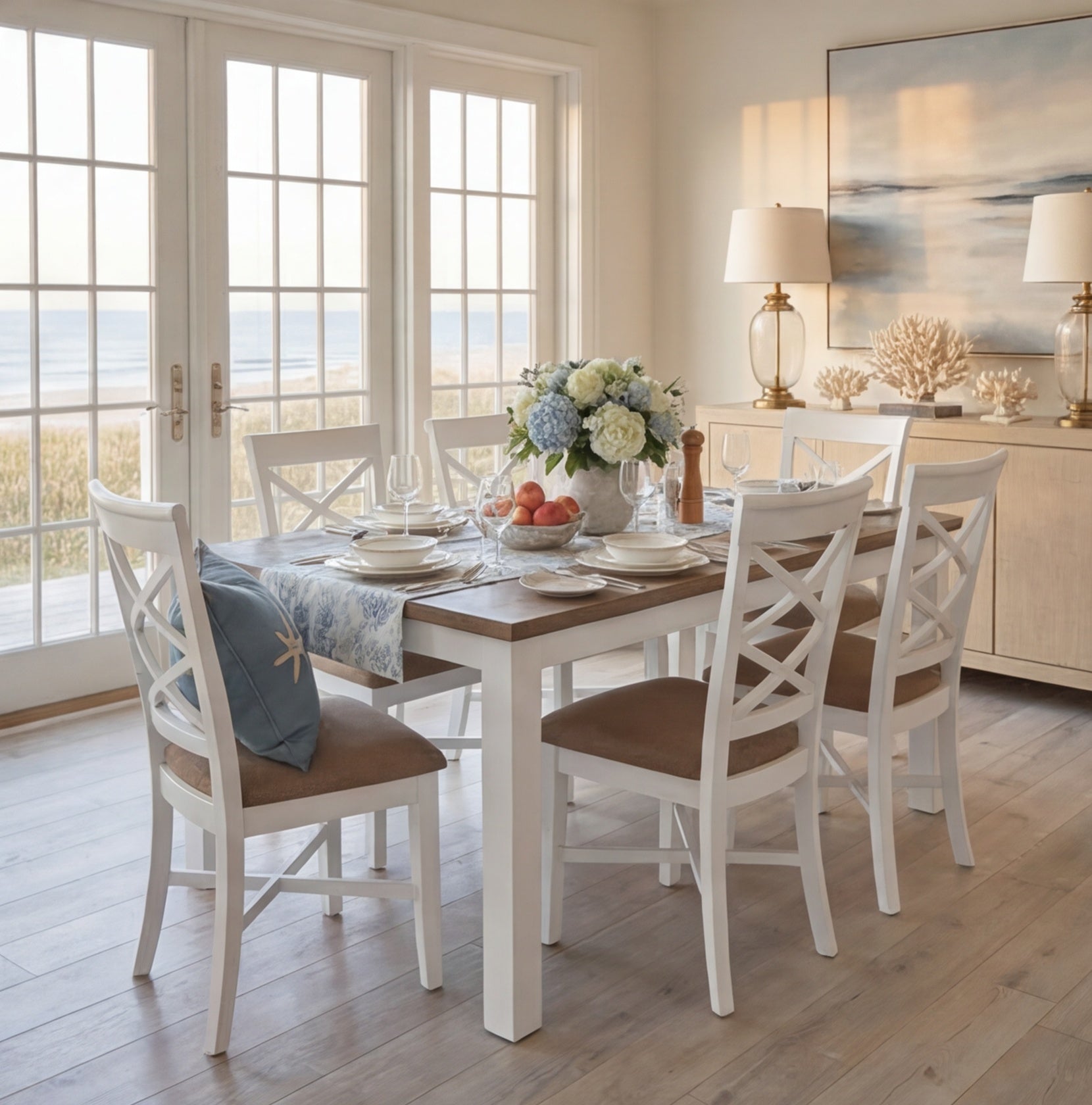 Hamptons 7 Piece Dining Package