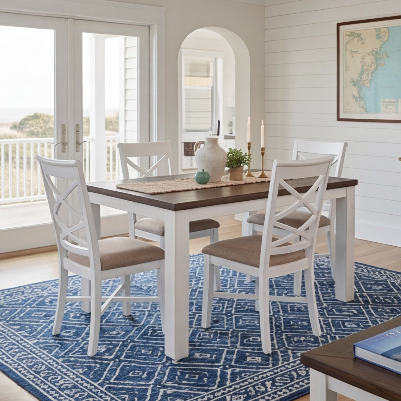 Hamptons  5 Piece Dining Package