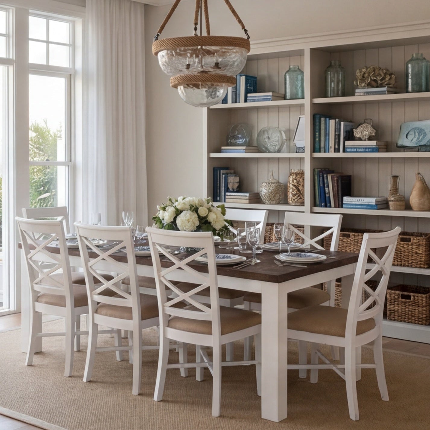 Hamptons 9 Piece Suite