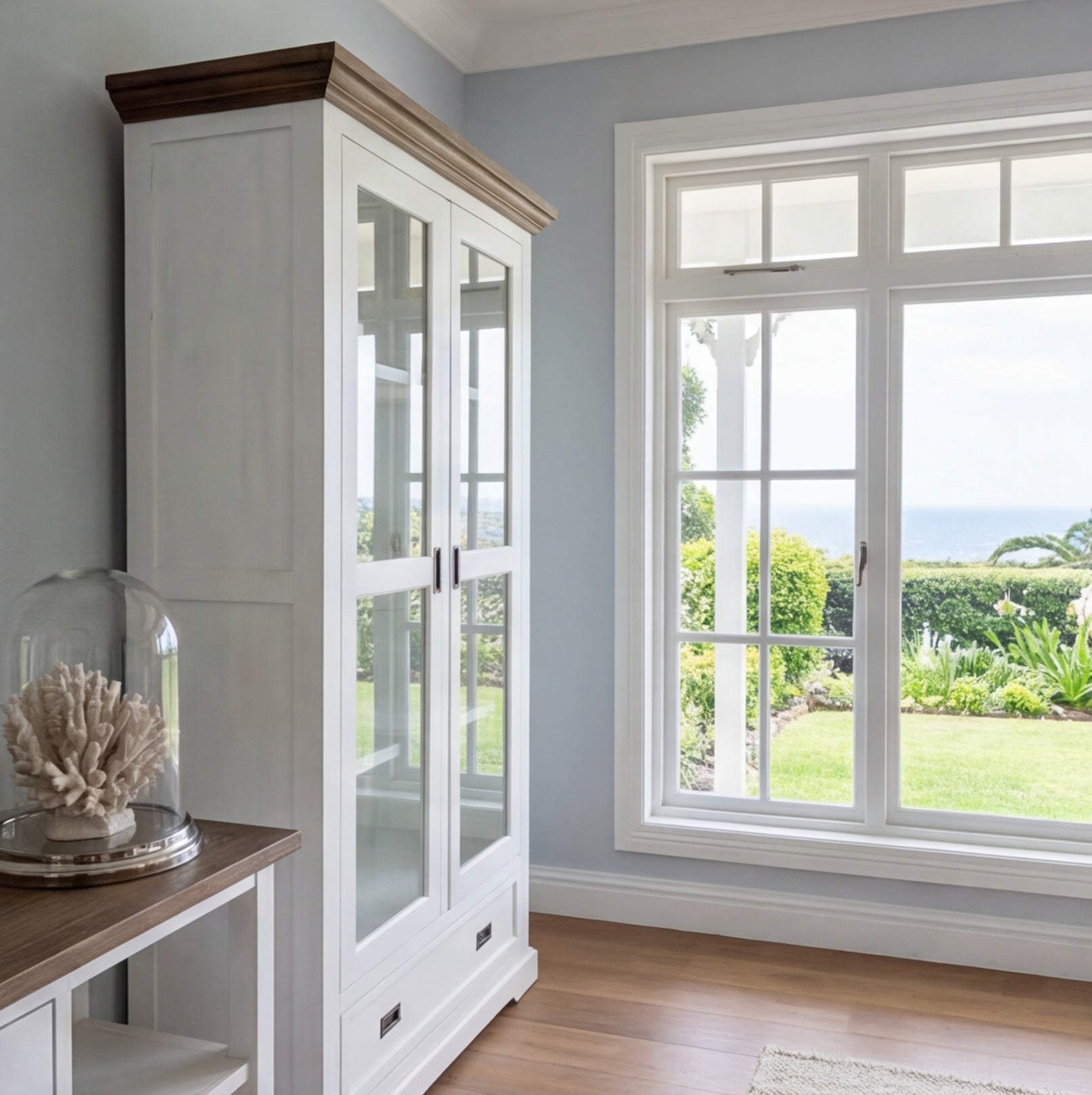 Hamptons Display Cabinet