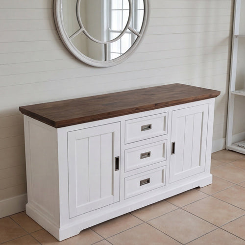 Hamptons Buffet In Two Tone Finish