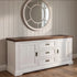 Hamptons Buffet In Two Tone Finish