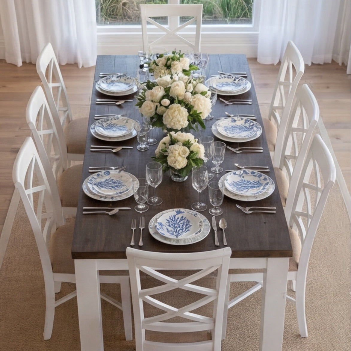 Hamptons 9 Piece Suite