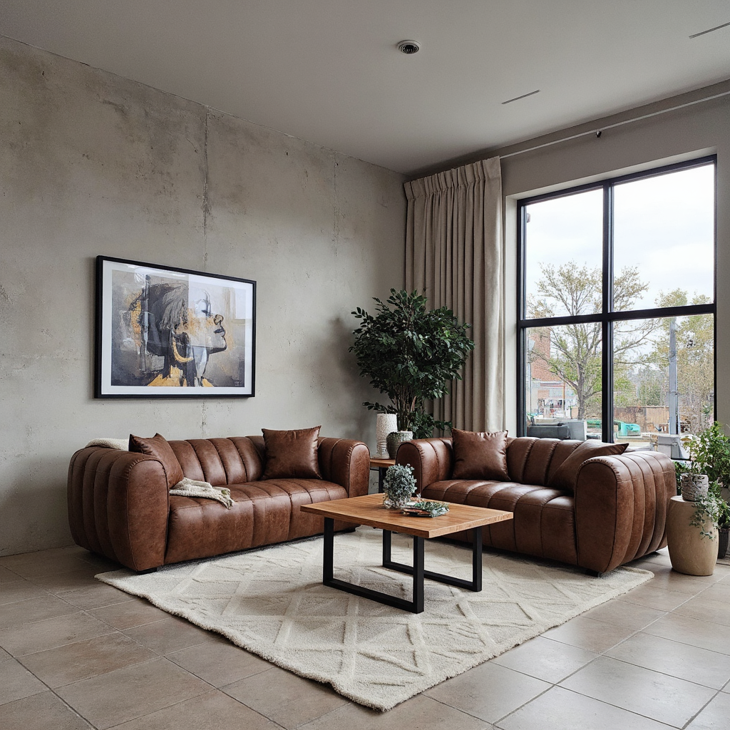 Harvey 3+2 Seater Package In Tan