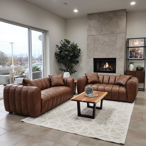 Harvey 3+2 Seater Package In Tan