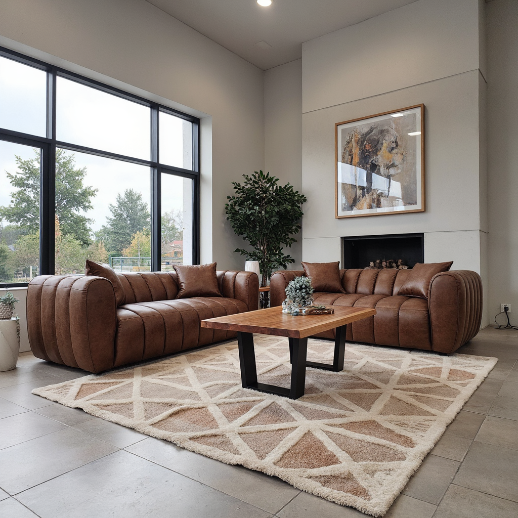 Harvey 3+2 Seater Package In Tan