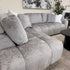 Bubble Left Side Chaise In Steel Grey