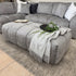Bubble Ottoman In Steel Grey