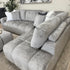 Bubble Right Side Chaise In Steel Grey