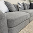Crescent Corner Lounge In Grey