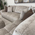 Bubble Right Side Chaise In Taupe