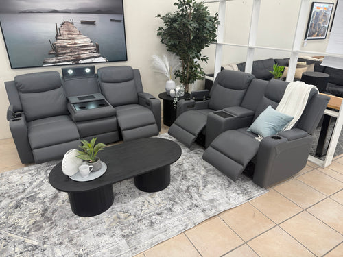 Bailey 3+2 Package With Dual Motors In Grey