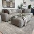 Bubble Right Side Chaise In Taupe
