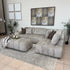 Bubble Right Side Chaise In Taupe