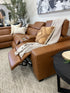 Chanel Left Chaise In Premium Tan Leather