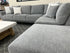 Paloma Right Chaise With Ottoman In Grey