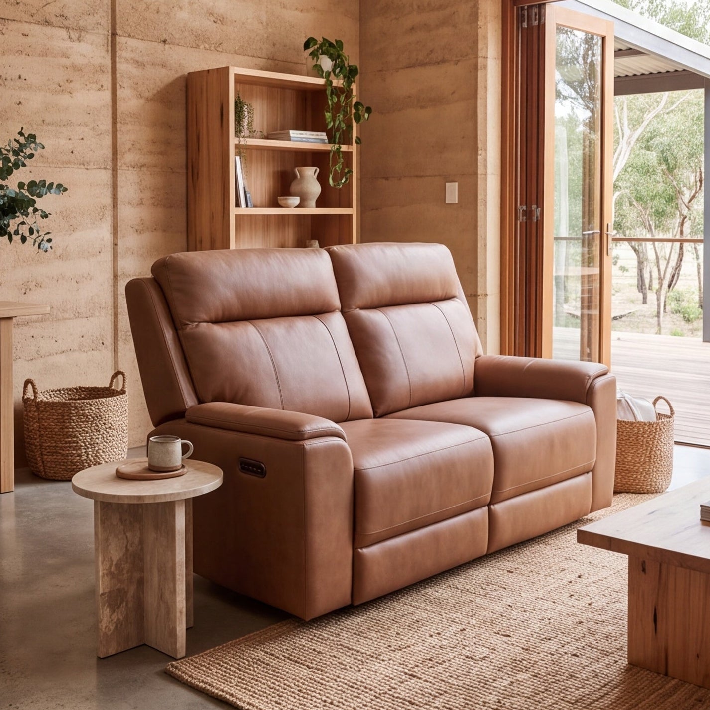 Nebraska 3+2 Triple Electric Motor Recliner Package