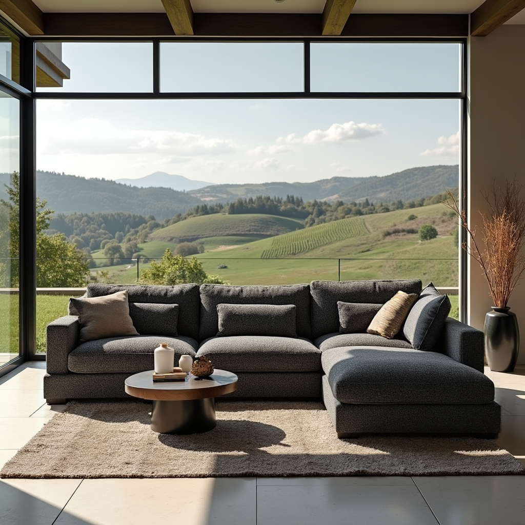 Montego Cloud Soft Corner Right Chaise In Charcoal