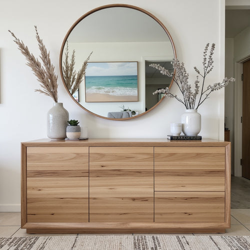 Sussex 1800 Buffett In Australian Blackbutt Timber